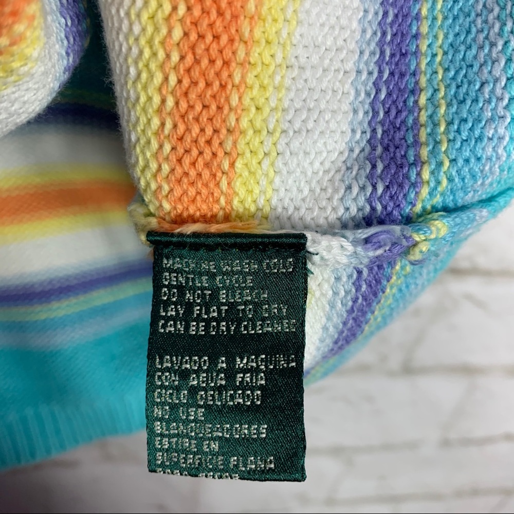 Lauren Ralph Lauren Knit Cotton Sweater Vest M - Picture 5 of 6